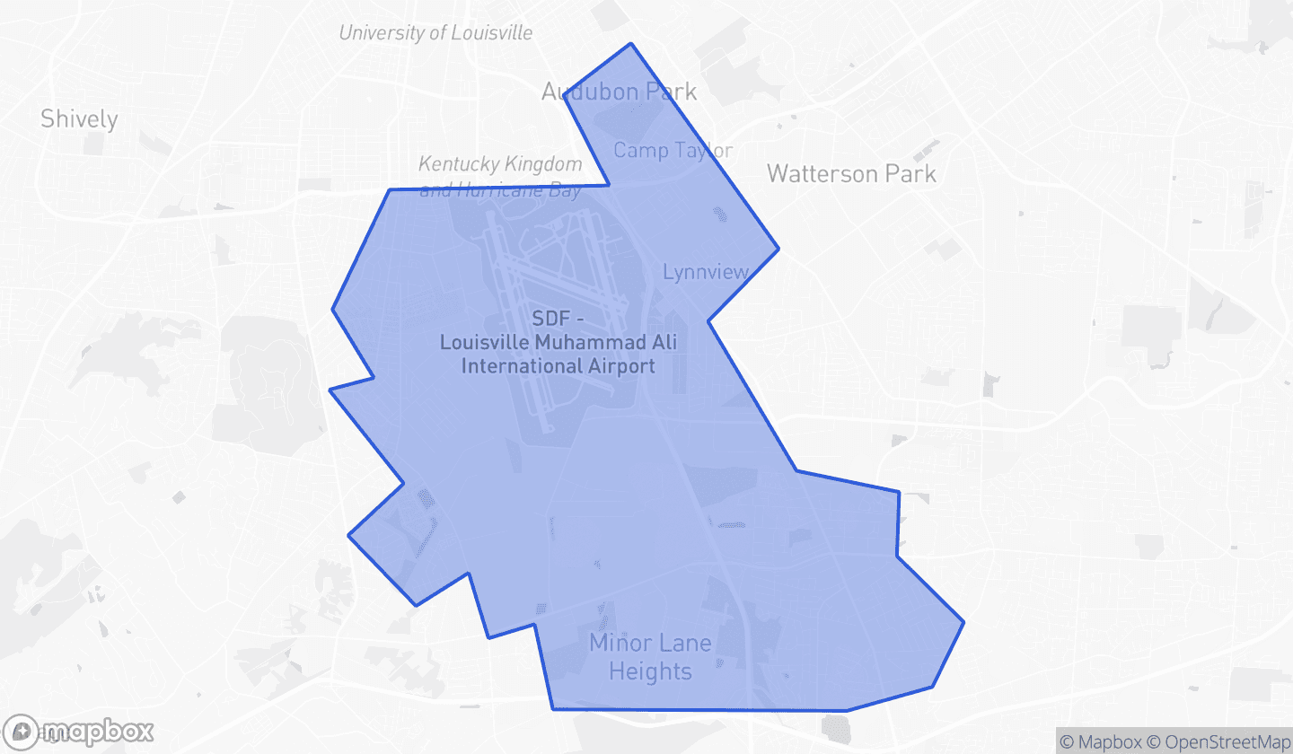 Map highlighting House District 35 in Kentucky
