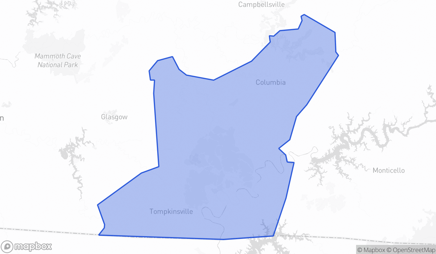 Map highlighting House District 021 in Kentucky
