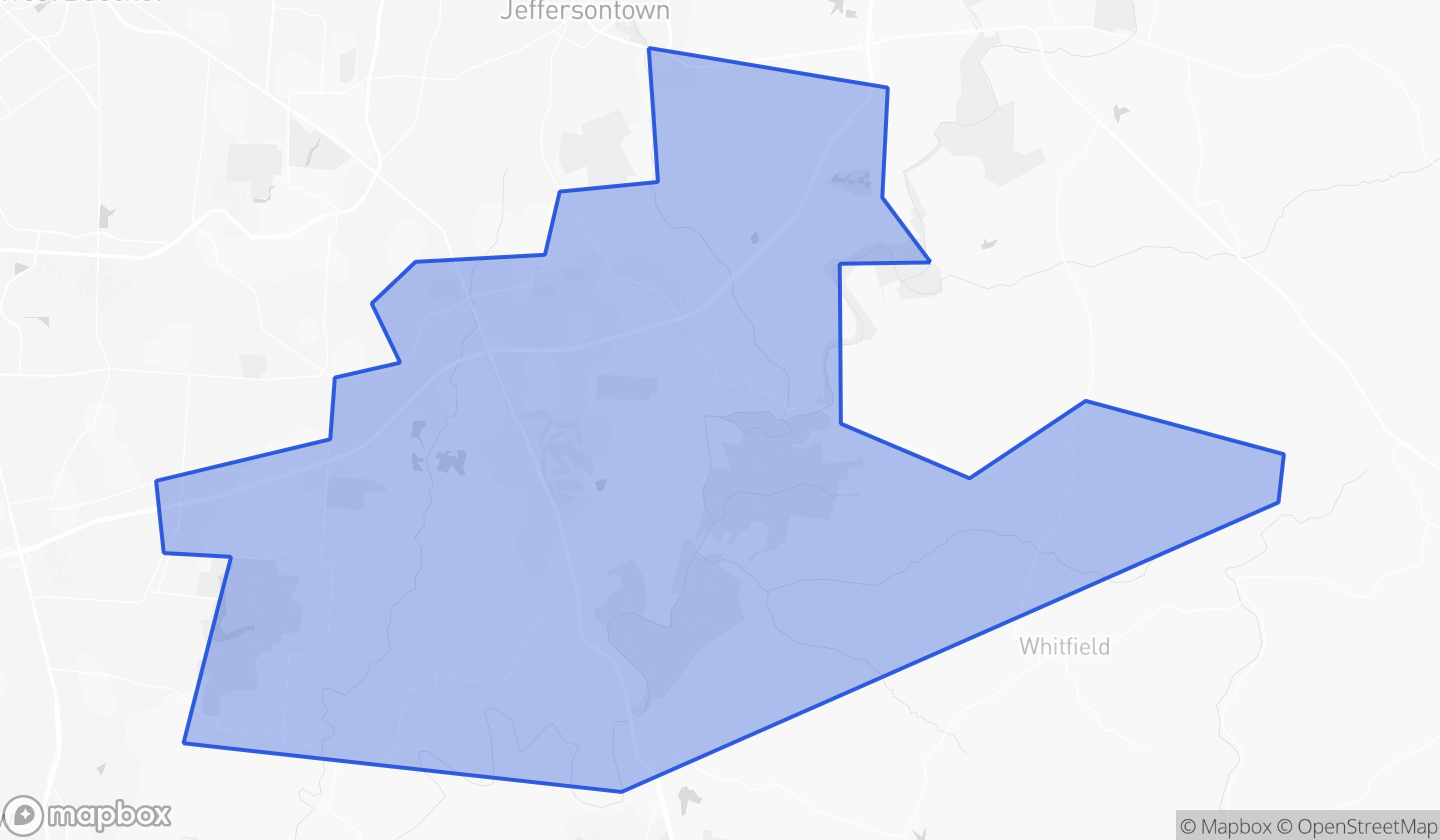Map highlighting House District 029 in Kentucky