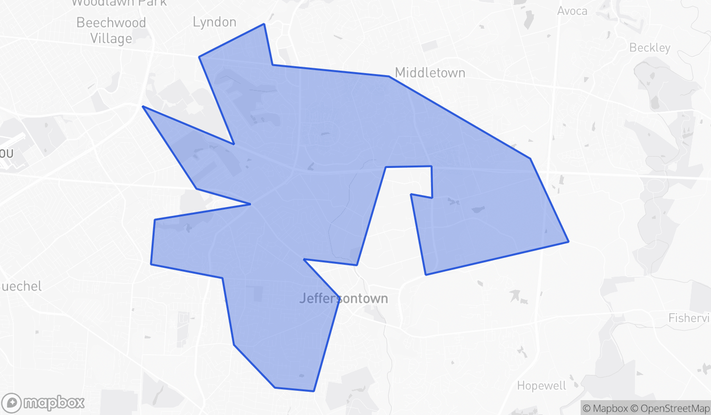 Map highlighting House District 031 in Kentucky
