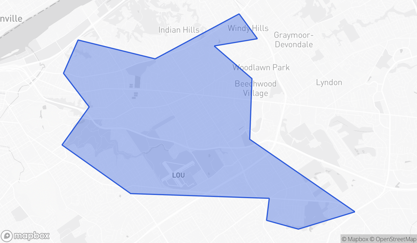 Map highlighting House District 034 in Kentucky