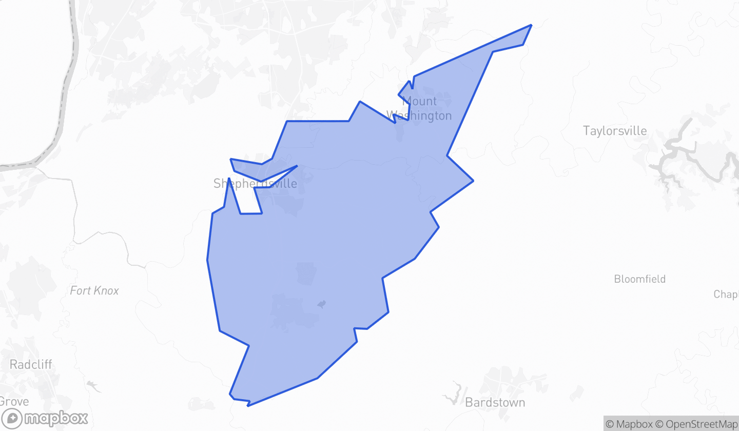 Map highlighting House District 049 in Kentucky