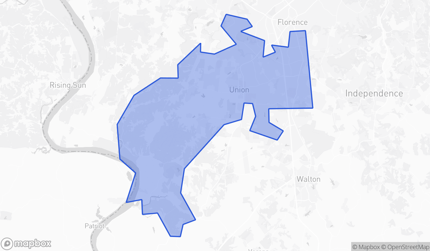 Map highlighting House District 060 in Kentucky