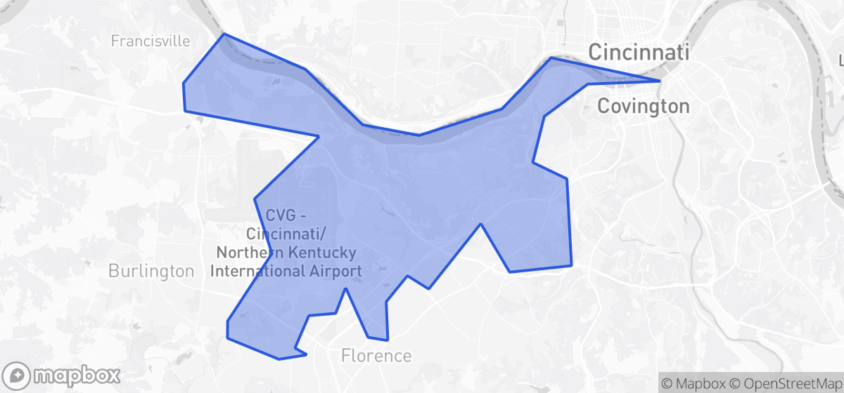 Map highlighting House District 063 in Kentucky
