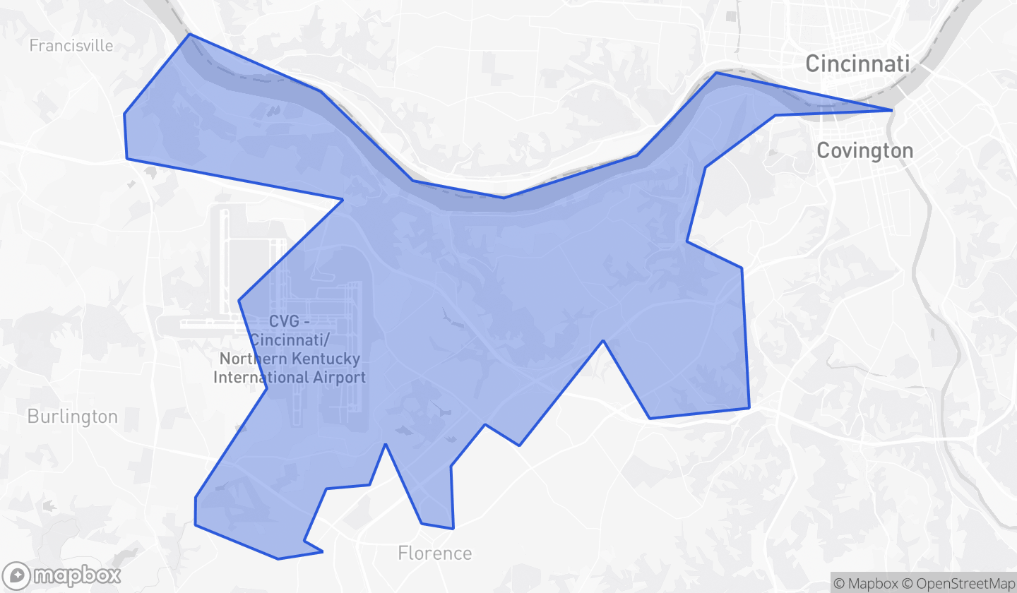 Map highlighting House District 063 in Kentucky