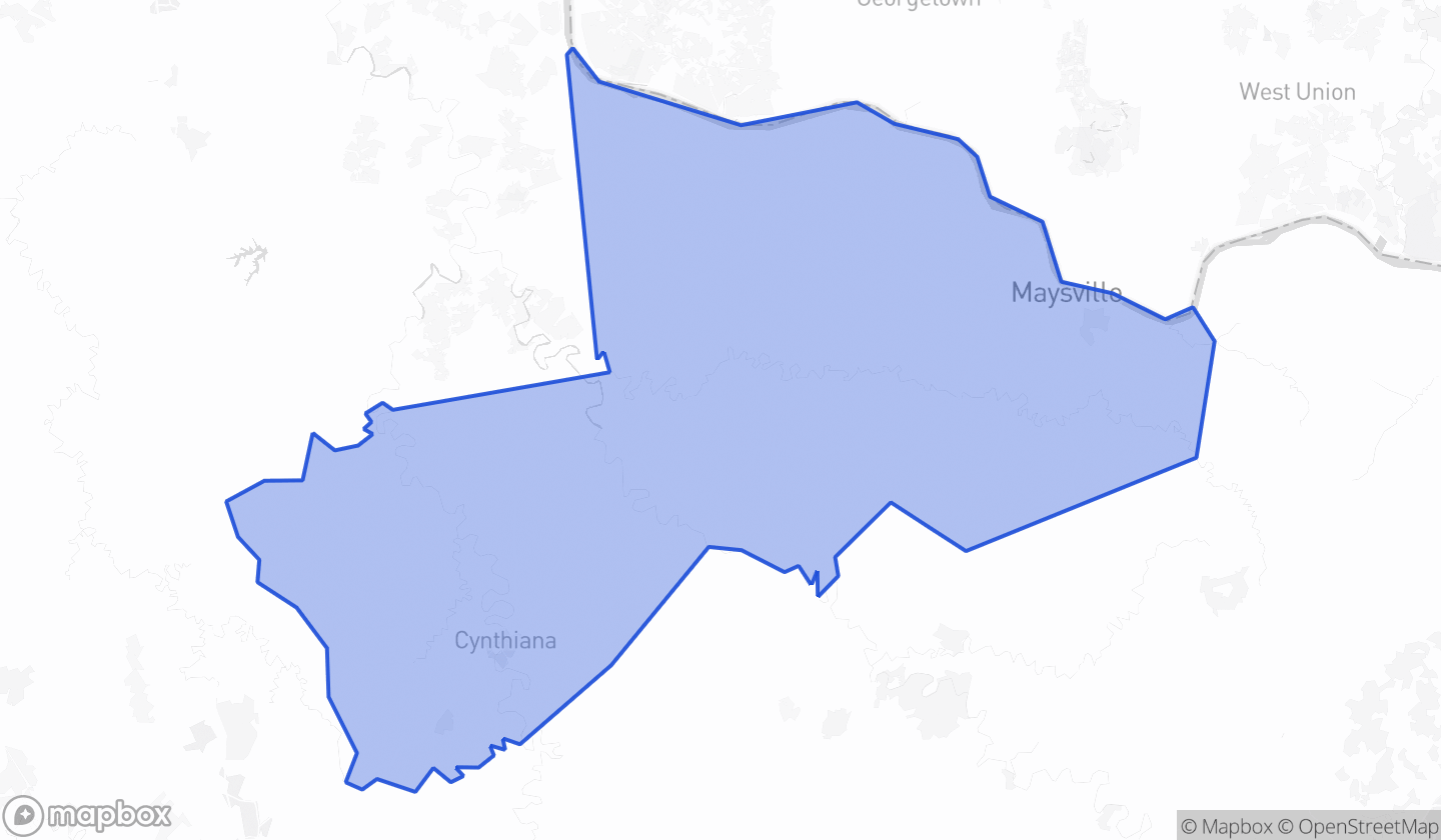 Map highlighting House District 070 in Kentucky