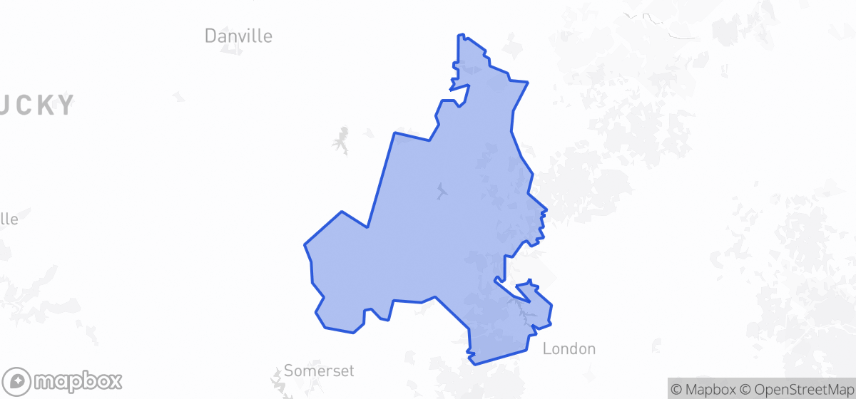 Map highlighting House District 071 in Kentucky