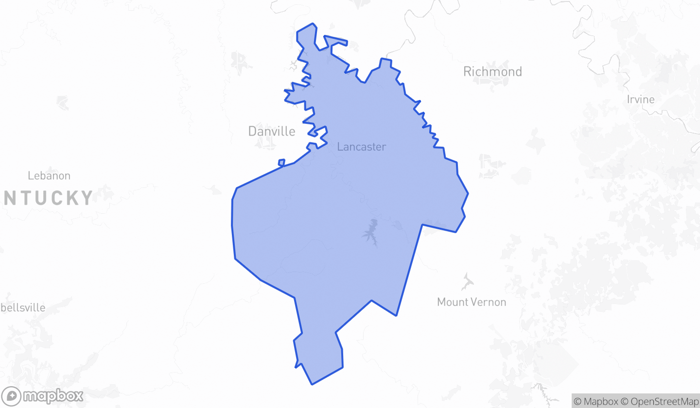 Map highlighting House District 080 in Kentucky