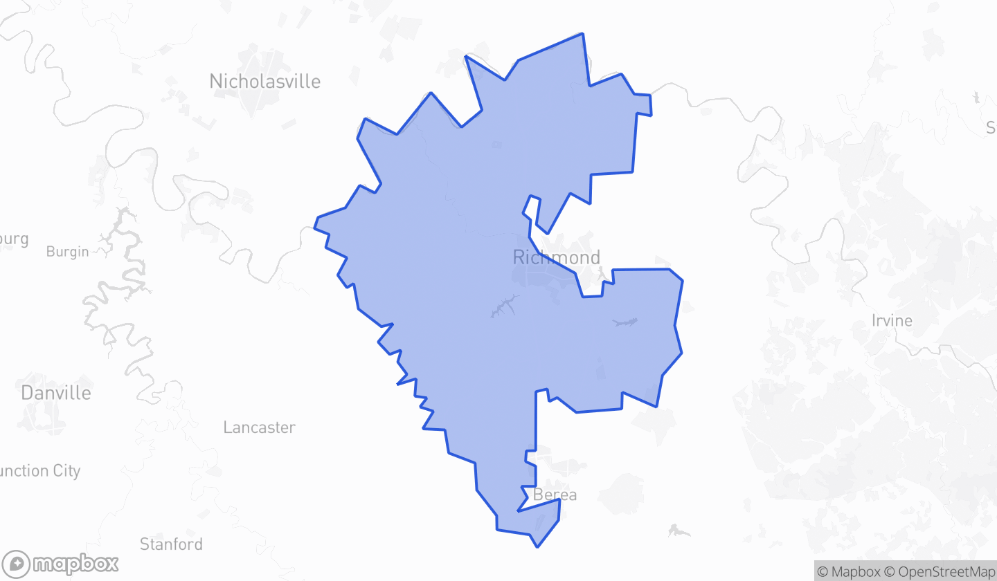 Map highlighting House District 081 in Kentucky