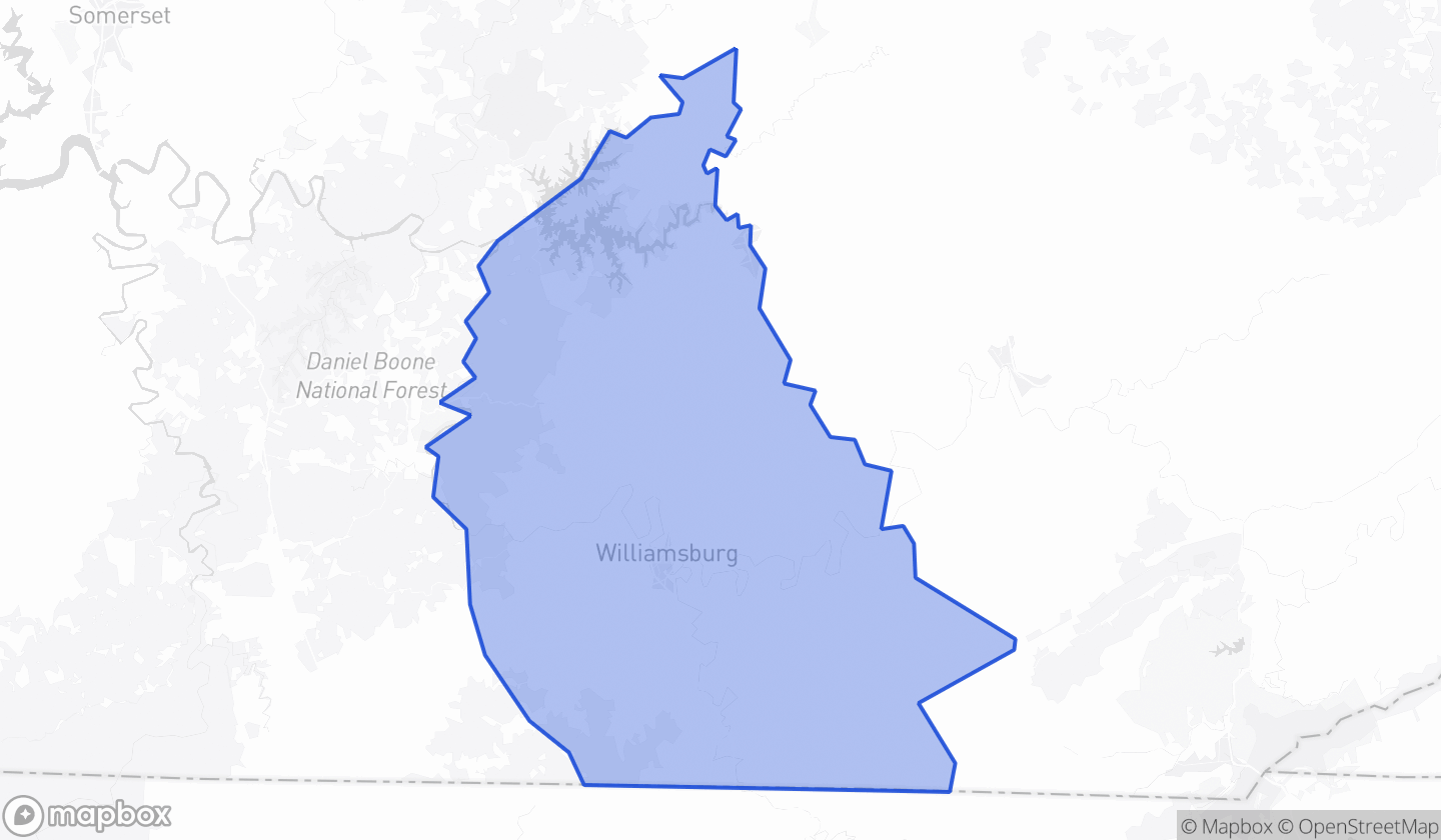 Map highlighting House District 082 in Kentucky
