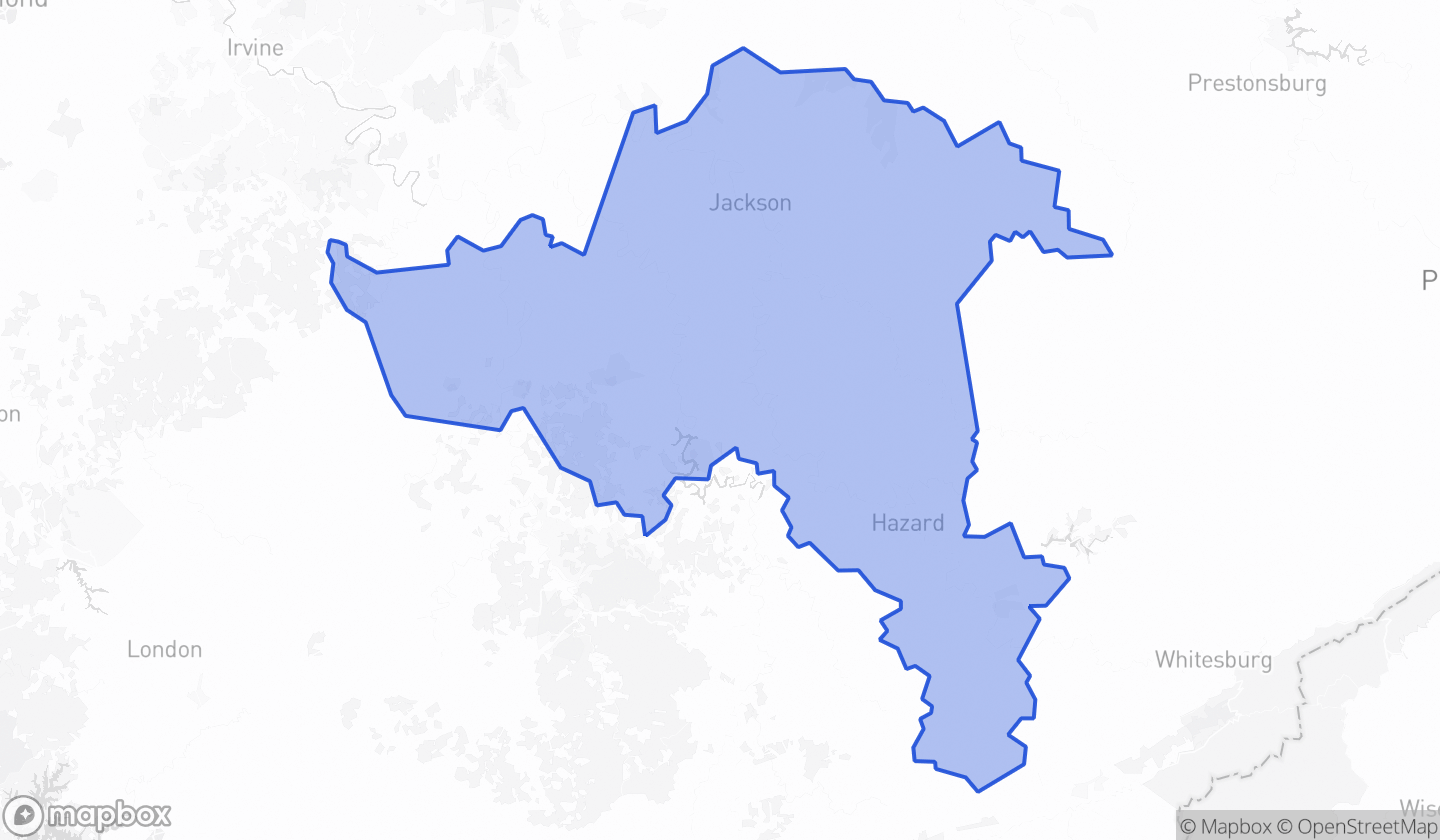 Map highlighting House District 084 in Kentucky