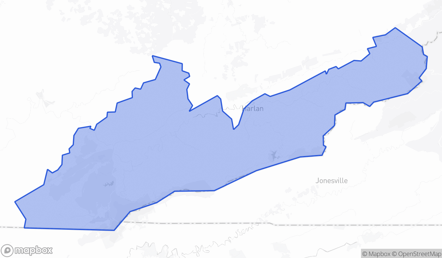 Map highlighting House District 087 in Kentucky