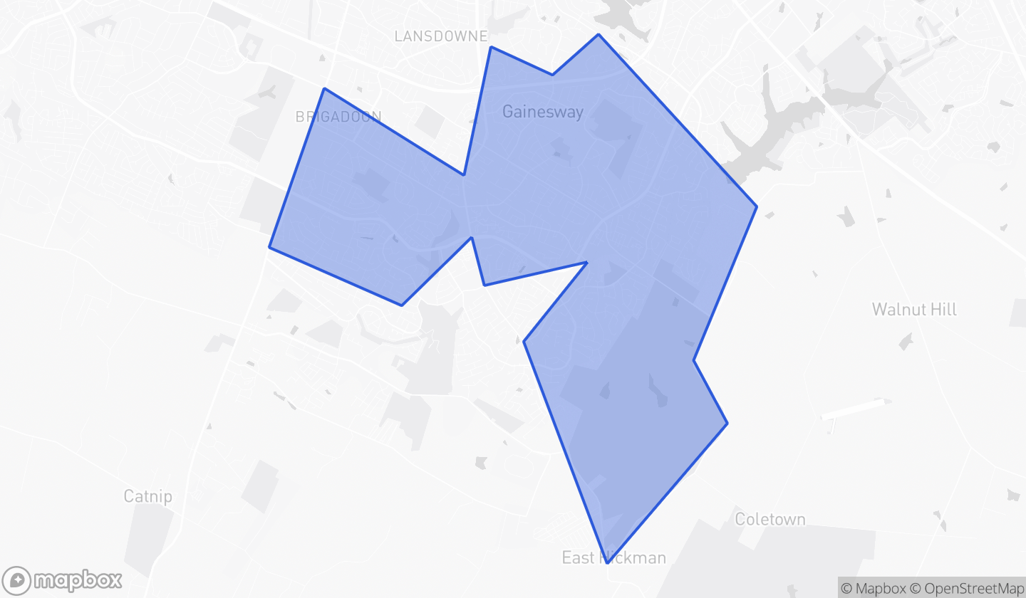 Map highlighting House District 093 in Kentucky